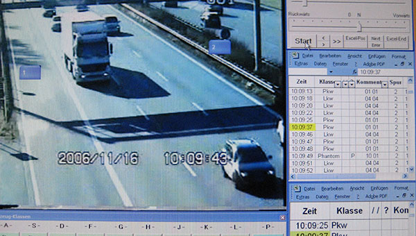 Screenshot Benuteroberfläche Dauerzählstelle